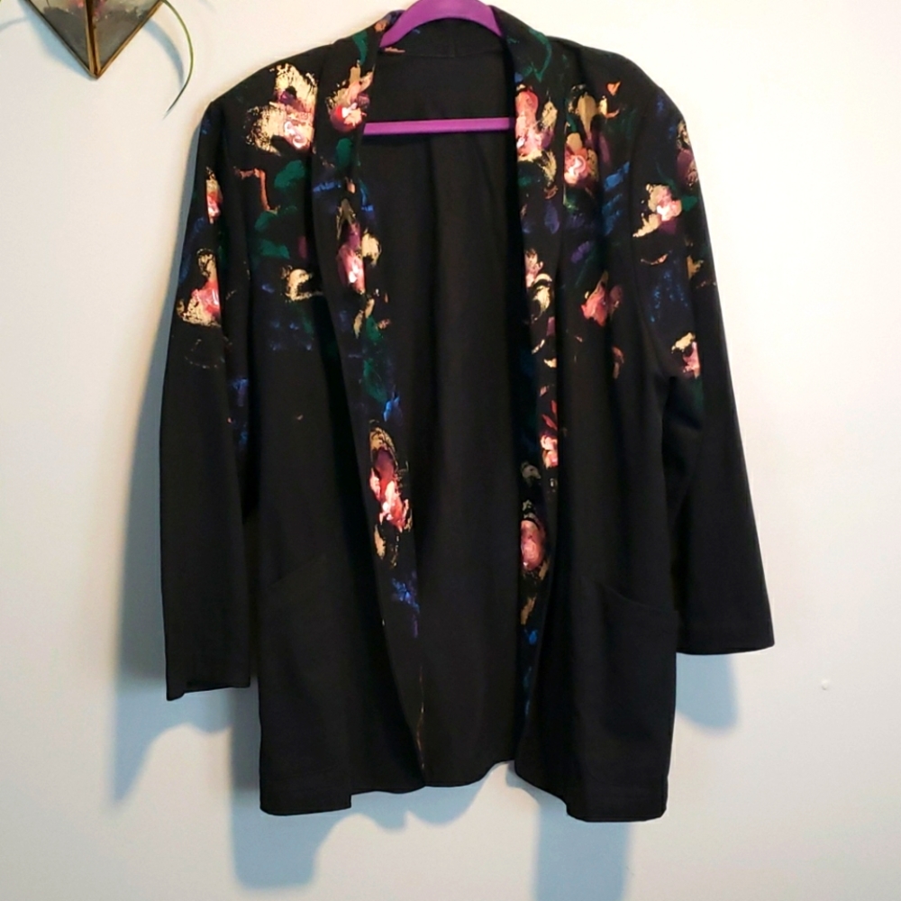 Hand painted blazer